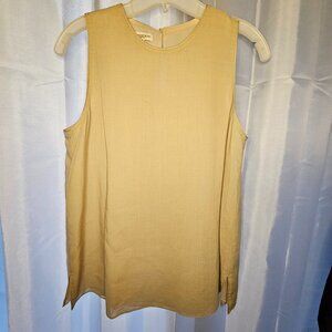LAFAYETTE 148 Women's Wool & Silk Blend Lined Sleeveless Blouse Small
